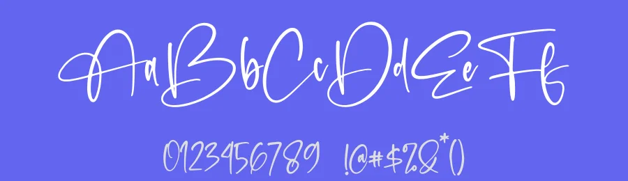 Alisteria – Modern Handwritten Font by letternity — Script Handwritten Font — thumbnail 3