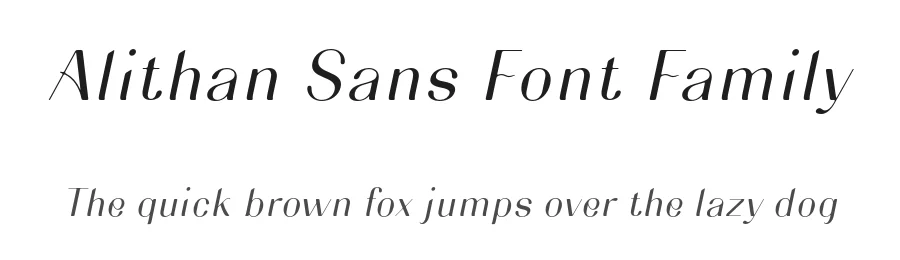 Alithan Sans Font Family by Creatifontstudios — Serif Font