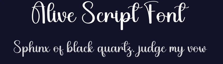 Alive Script Font by andikastudio — Script Handwritten Font — thumbnail 2