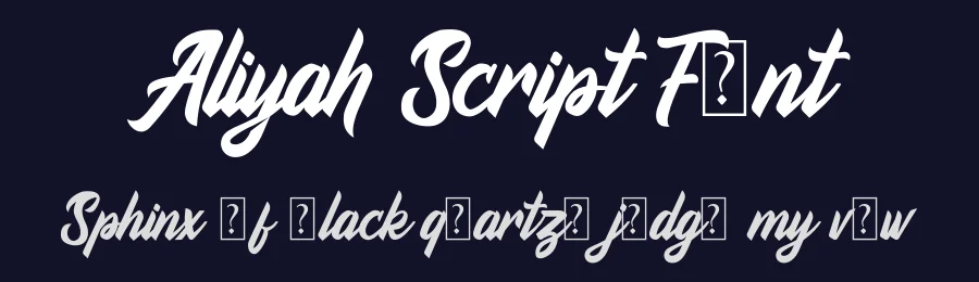 Aliyah Script Font by didiksaputra — Script Handwritten Font — thumbnail 2