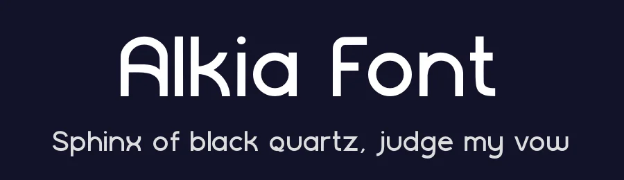 Alkia Font by saemooncreative — Sans Serif Font — thumbnail 2