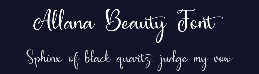 Allana Beauty Font by senihujan — Script Handwritten Font — thumbnail 2