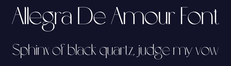 Allegra De Amour Font by Typetemp Studio — Sans Serif Font — thumbnail 2