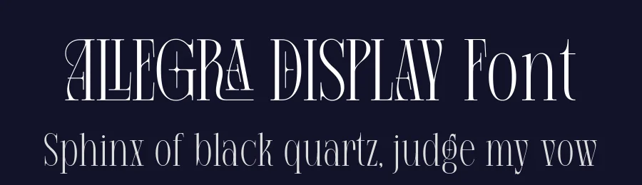 Allegra Display Font by Ketikata Studio — Serif Font — thumbnail 2