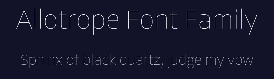 Allotrope Font Family by Kostic — Sans Serif Font — thumbnail 2