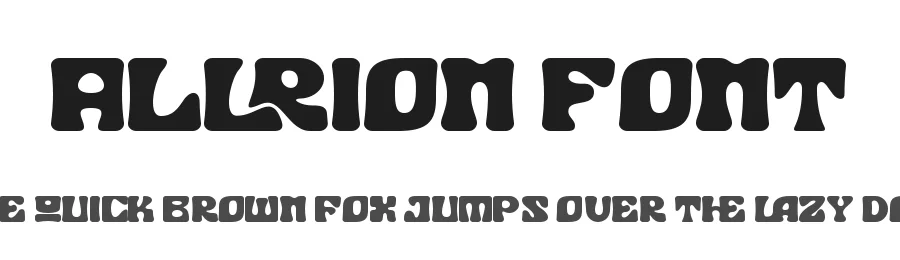Allrion Font by letterara — Display Font