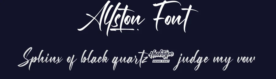 Allston Font by noahtype — Script Handwritten Font — thumbnail 2
