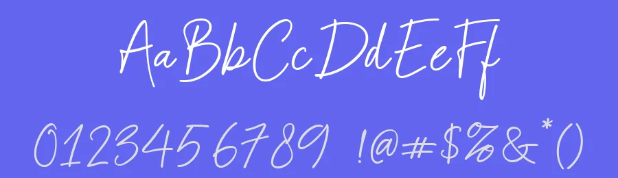 Alluring Delight Font by letterhanna — Script Handwritten Font — thumbnail 3