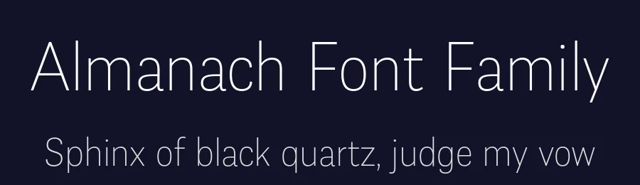 Almanach Font Family by Dada Studio — Sans Serif Font — thumbnail 2