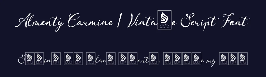 Almenty Carmine | Vintage Script Font by Gracetypestudio — Script Handwritten Font — thumbnail 2