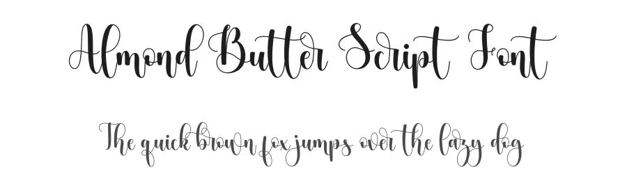 Almond Butter Script Font by Mozatype — Script Handwritten Font