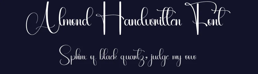 Almond Handwritten Font by inermediaSTUDIO — Script Handwritten Font — thumbnail 2