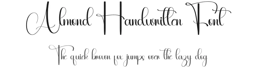 Almond Handwritten Font by inermediaSTUDIO — Script Handwritten Font