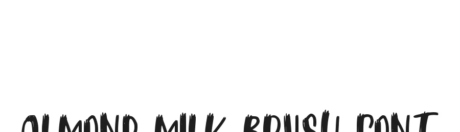 Almond Milk Brush Font by Genarastudio β Script Handwritten Font