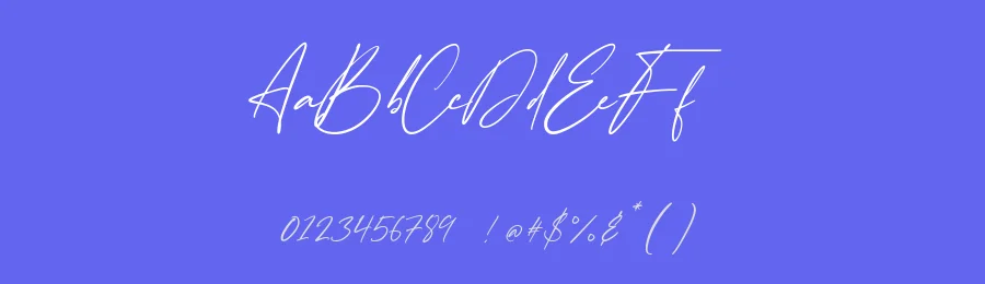 Almondita Signature Script Font by balpirick — Script Handwritten Font — thumbnail 3