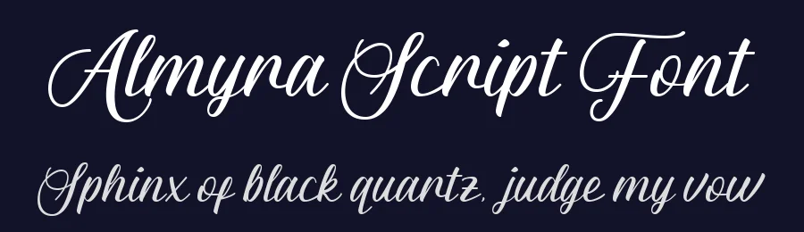 Almyra Script Font by Alphabeta — Script Handwritten Font — thumbnail 2