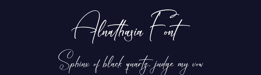 Alnathasia Font by letterfabric — Script Handwritten Font — thumbnail 2