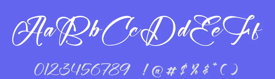 Alodinya Silvestte Script Font by glorytype — Script Handwritten Font — thumbnail 3