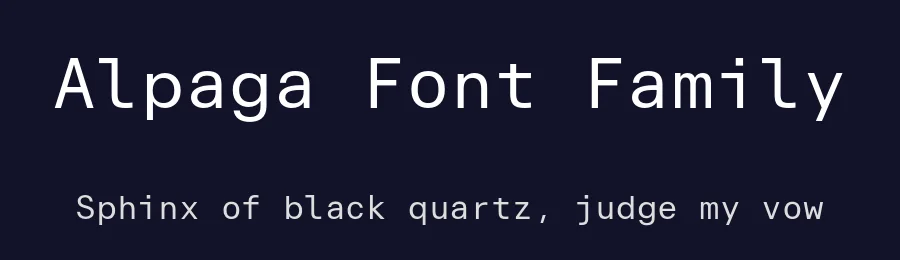 Alpaga Font Family by Ian Party — Sans Serif Font — thumbnail 2