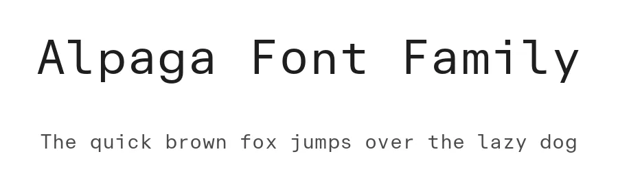 Alpaga Font Family by Ian Party — Sans Serif Font