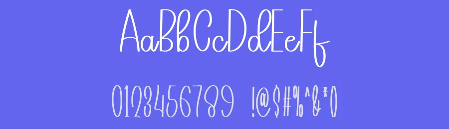Alphabet – Casual Handwritten Font by freshtypeink — Script Handwritten Font — thumbnail 3