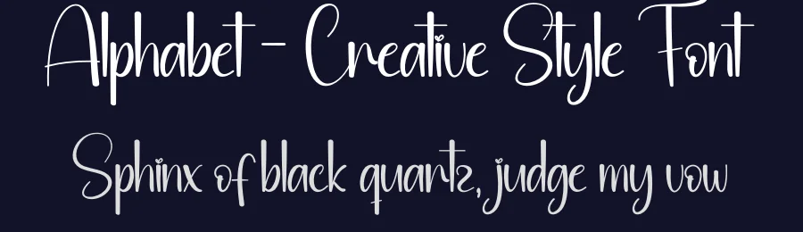 Alphabet – Creative Style Font by andikastudio — Display Font — thumbnail 2