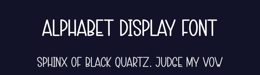 Alphabet Display Font by creativeletter — Script Handwritten Font — thumbnail 2