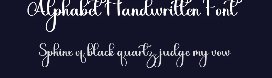 Alphabet Handwritten Font by inermediaSTUDIO — Script Handwritten Font — thumbnail 2