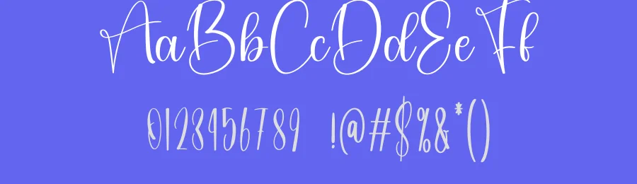Alphabet – Handwritten Script Font by creativeletter — Script Handwritten Font — thumbnail 3