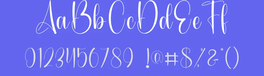 Alphabet – Modern Script Handwritten Font by andikastudio — Script Handwritten Font — thumbnail 3