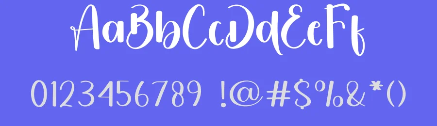 Alphabet – Natural Script Handwritten Font by freshtypeink — Script Handwritten Font — thumbnail 3