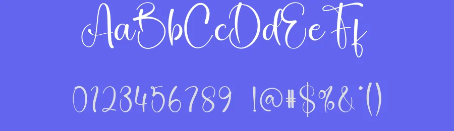 Alphabet Script Font by creativeletter — Script Handwritten Font — thumbnail 3