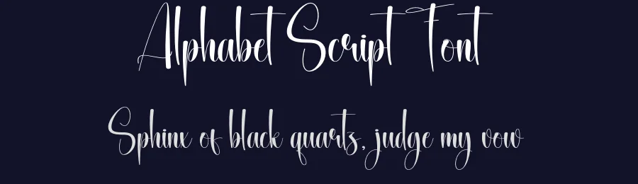 Alphabet Script Font by andikastudio — Script Handwritten Font — thumbnail 2