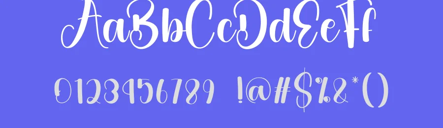 Alphabet Script Font by creativeletter — Script Handwritten Font — thumbnail 3
