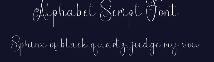 Alphabet Script Font by andikastudio — Script Handwritten Font — thumbnail 2