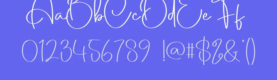 Alphabet Script Font by creativeletter — Script Handwritten Font — thumbnail 3