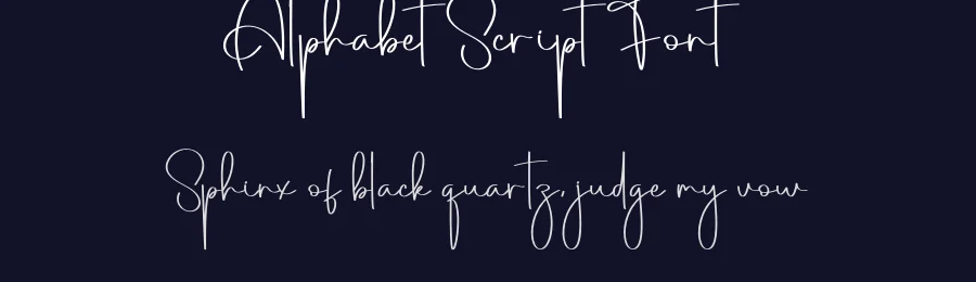 Alphabet Script Font by creativeletter — Script Handwritten Font — thumbnail 2