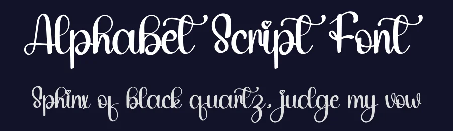Alphabet Script Font by inermediaSTUDIO — Script Handwritten Font — thumbnail 2