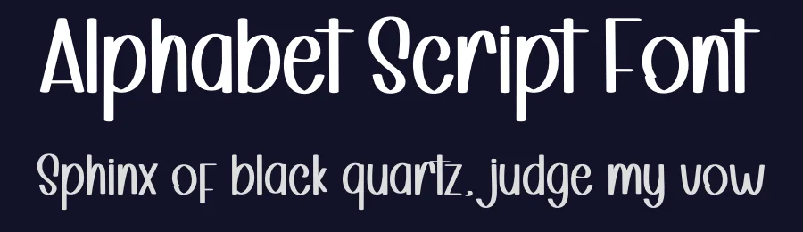 Alphabet Script Font by inermediaSTUDIO — Script Handwritten Font — thumbnail 2