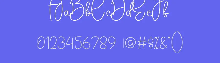 Alphabet Script Font by creativeletter — Script Handwritten Font — thumbnail 3