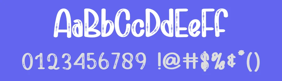 Alphabet Solitude Display Font by creativeletter — Display Font — thumbnail 3