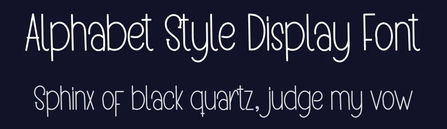 Alphabet Style Display Font by inermediaSTUDIO — Display Font — thumbnail 2