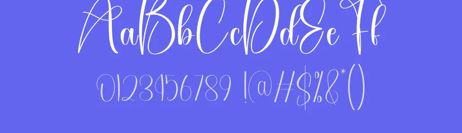 Alphabet – Stylish Handwritten Script Font by creativeletter — Script Handwritten Font — thumbnail 3