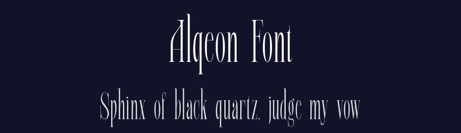 Alqeon Font by zaain type — Serif Font — thumbnail 2