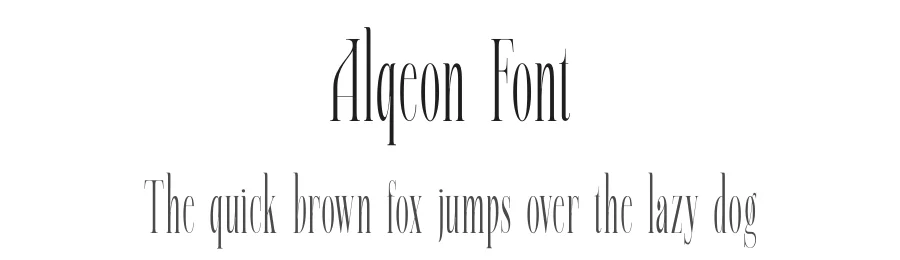 Alqeon Font by zaain type — Serif Font