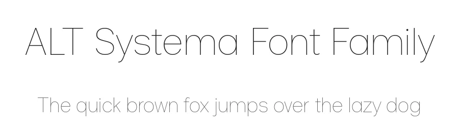 ALT Systema Font Family by 99designs — Decorative Font