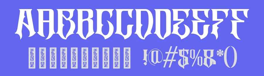 Altar Gothic Font by Nirmana Visual — Display Font — thumbnail 3