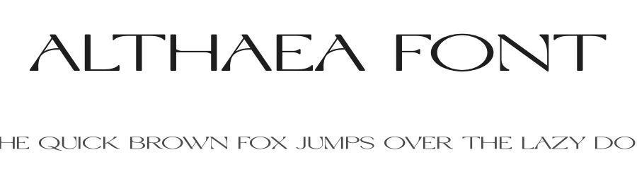 Althaea Font by vpcreativeshop — Display Font