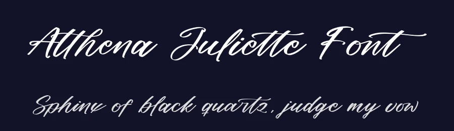 Althena Juliette Font by stylishtype.co — Script Handwritten Font — thumbnail 2