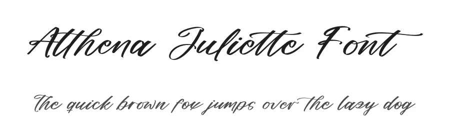 Althena Juliette Font by stylishtype.co — Script Handwritten Font